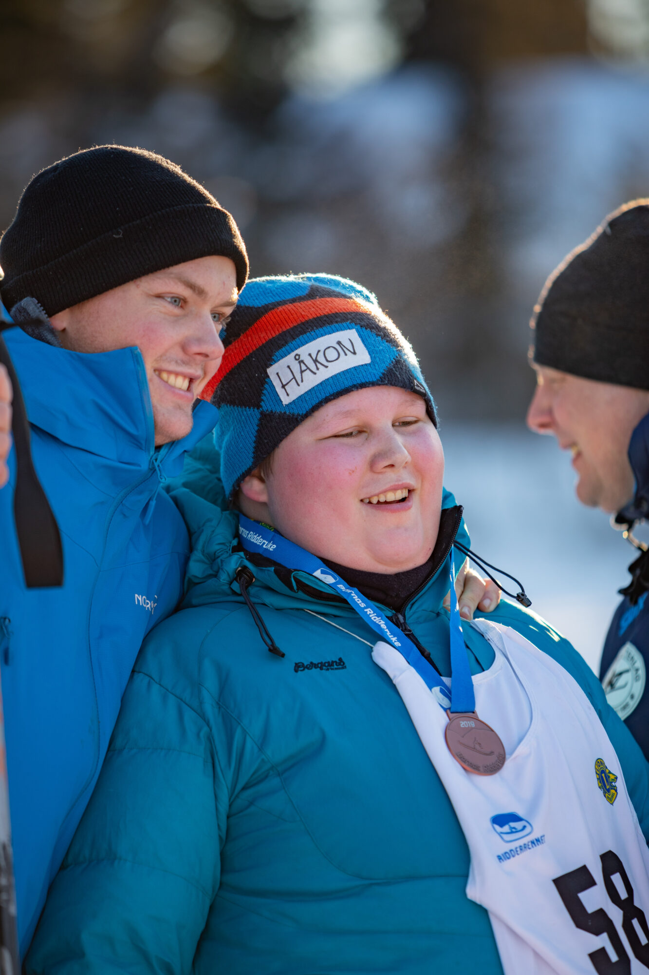 Deltager og ledsager medaljer