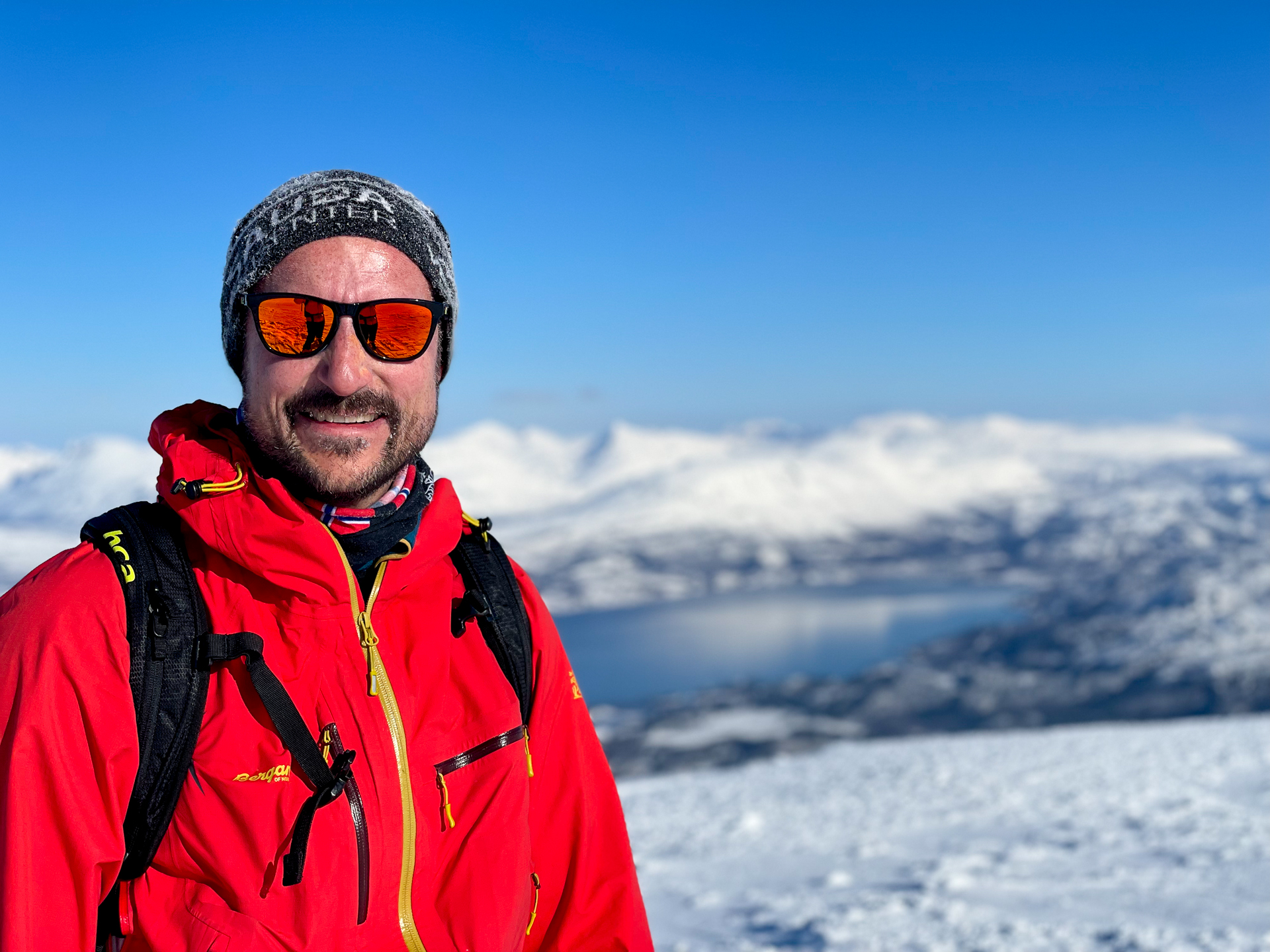 Kronprins Haakon Magnus i fjellet