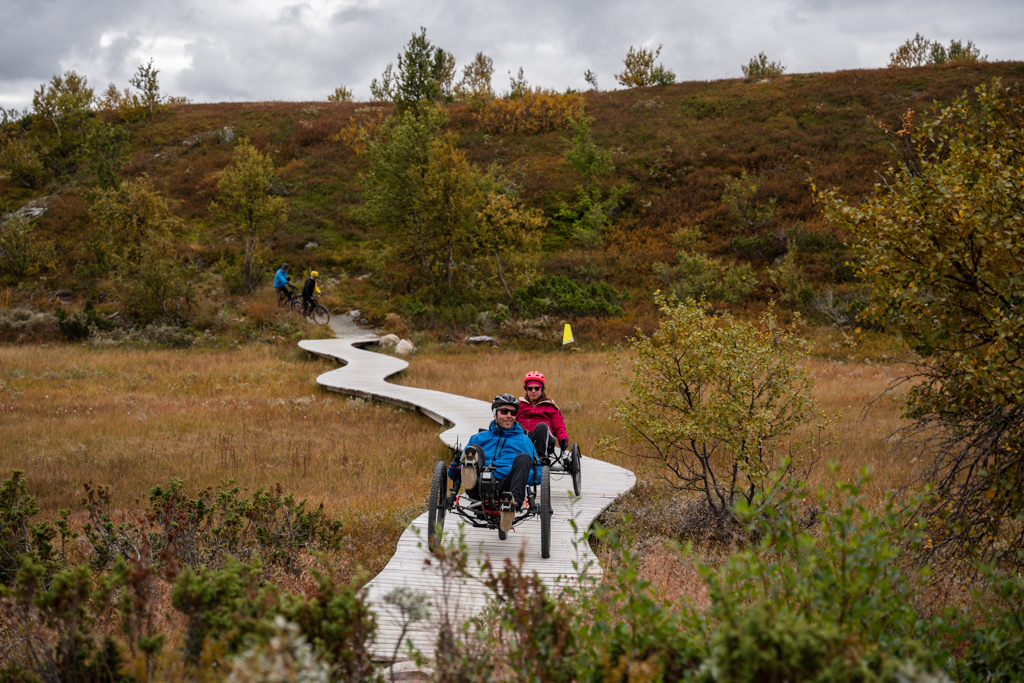 Stisykling på Garli