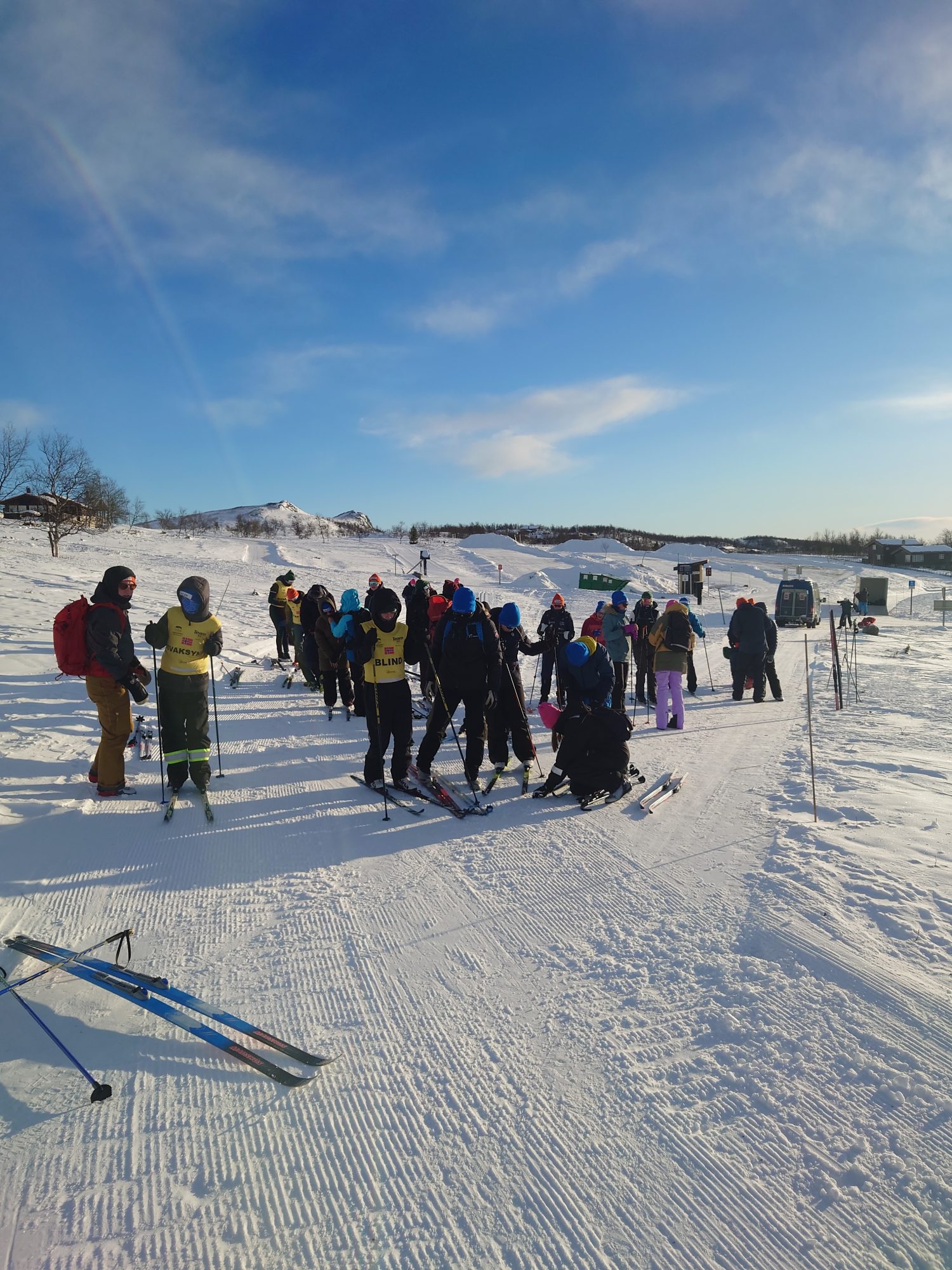 Hele gjengen klare for fjelltur