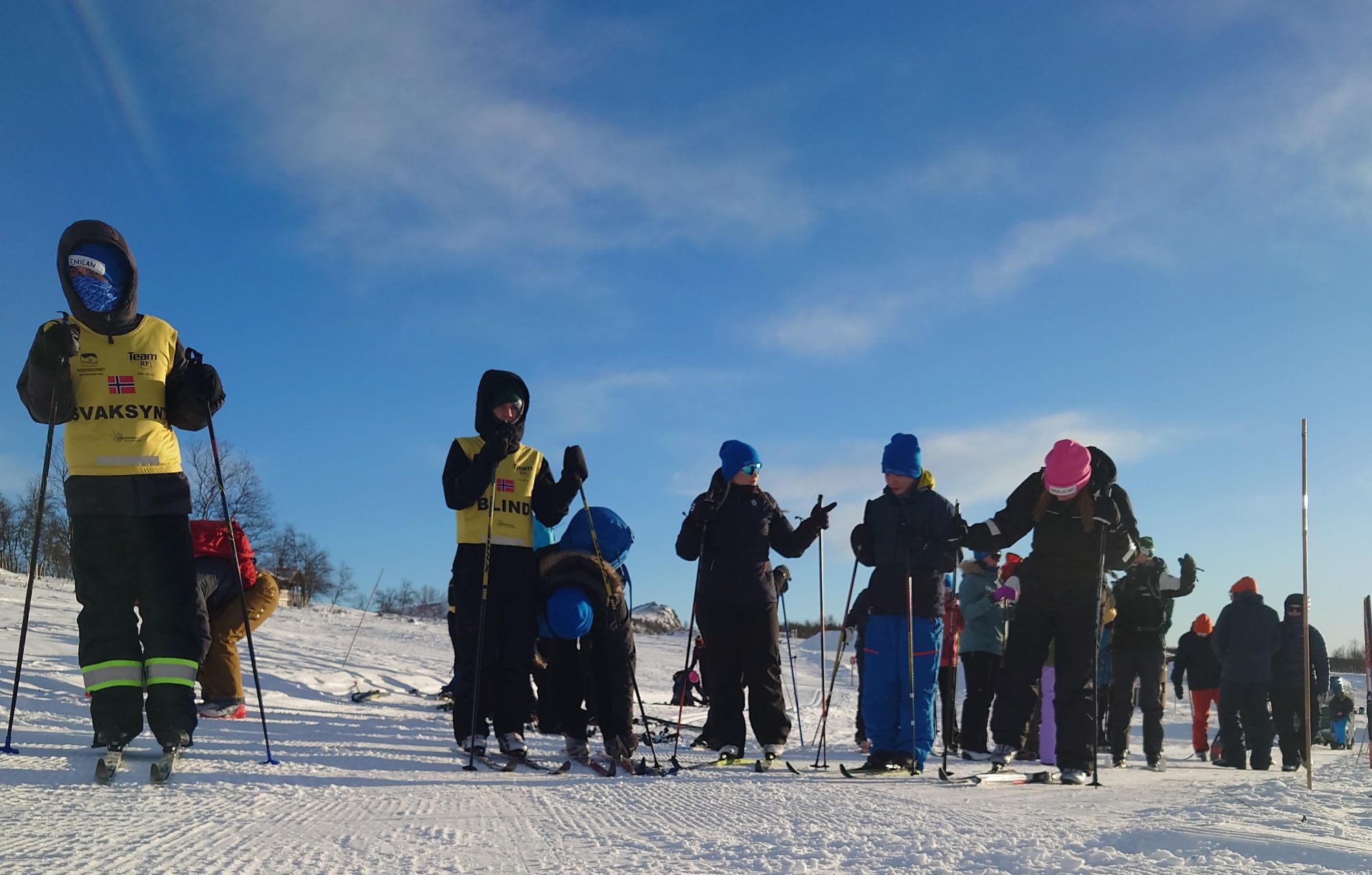 Gjengen på fjelltur